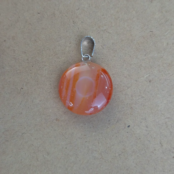 Dije Circular de Cornalina - Imagen 1