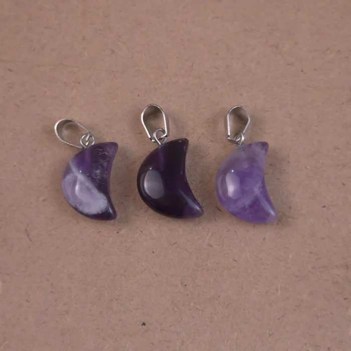 Dije luna de Amatista - Imagen 1