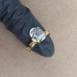 Anillo con alambre de Cuarzo Cristal - Imagen 2