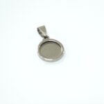 Dije medalla 12mm - Acero