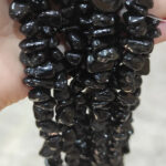 Collar escalla 8-12mm de Obsidiana negra - Imagen 2