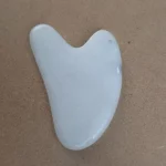 GuaSha de Cuarzo Blanco