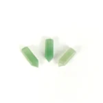 Pico facetado y perforado de Cuarzo verde - Imagen 2