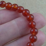 Pulsera 6mm de Cornalina - Imagen 2
