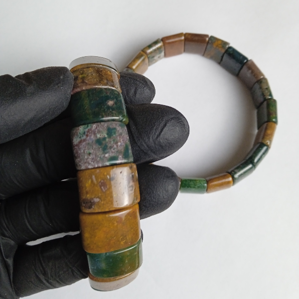 PUB3 Pulsera Bombe de Agata Indiana - Imagen 1