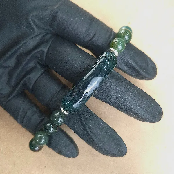 PUCA3 Pulsera con arco de Agata Indiana - Imagen 1
