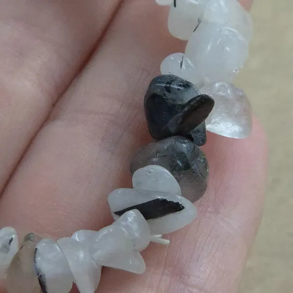 PUESC 45 Pulsera escalla de Cuarzo turmalinado - Imagen 1