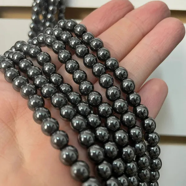 TES6MM 53 Tira 6mm de Hematite - Imagen 1