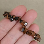Pulsera escalla de Obsidiana Caoba - Imagen 2