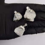 Dije bruto c/e de Piedra de la luna Natural - Imagen 2