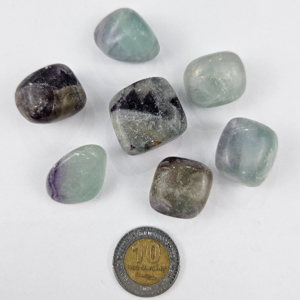 PR(2-3)49 Piedra rolada de 2 a 3 cm de Fluorita - Imagen 1