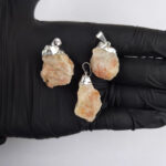 Dije bruto c/e de Piedra del sol natural - Imagen 2